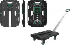 Rouleau multiusage 600x300mm, 130Kg Plastique 75mm, avec poignée 