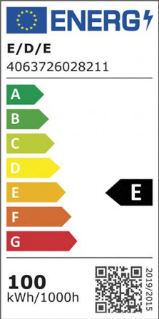 Tube lumineux 360 degrés 100 watts 12000 lumens 