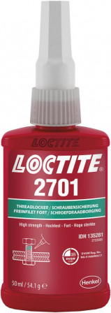 Frein filets LOCTITE 2701flacon 50ml 