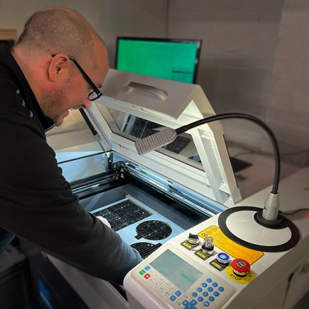 Lampe de travail Glanzlicht variable 90x30mm  