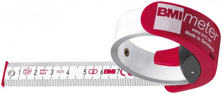Mètre-ruban de poche meter 3mx16mm blanc 