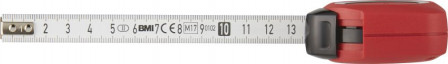 Mètre-ruban de poche 2mx13mm blanc 