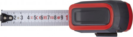 Mètre-ruban de poche Autolock 3mx19mm blanc 