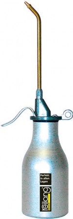 Burette à huile Merkur avec pompe double aluminiumcapacité nominale 300ml 