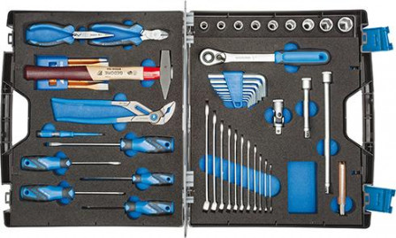 Jeu d'outils Touring Universal 49 pcs. dans une mallette