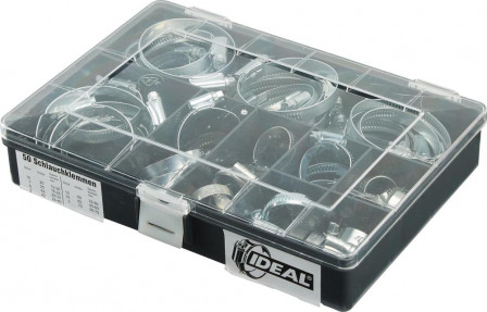 Jeu de colliers de serrage W1 12mm assortis 