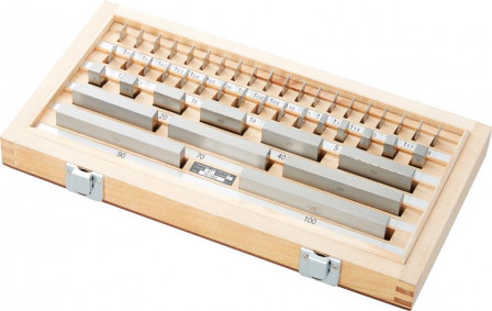 Jeu de cales étalons parallèles acier tolérance 0 87 pièces 