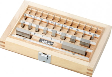 Jeu de cales étalons parallèles acier tolérance 1 32 pièces 