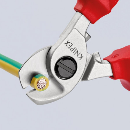 Coupe-cables avec oeilletde fixation chromee 1 165mm