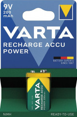 Pile RECHARGEABLE batterie E-Block 9V 200mAh 