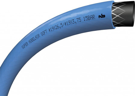 Tuyau à air comprimé PVC Super Nobelair Soft 12,7x3,15 25m 