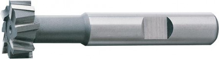 Fraise rainures en T DIN851 HSSCo5 AB 16,0x8mm