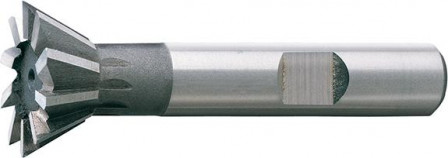 Fraise queue d'aronde DIN1833 HSSCo5 forme C 60° 32mm 