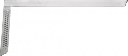 Équerre de charpentier à trous de traçage 800x320mm 