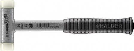 Maillet avec manche en tube d'acier anti-rebond 30mm 