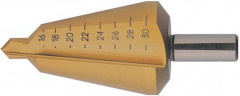 Foret perce-tôle HSS TiN 16-30,5mm  