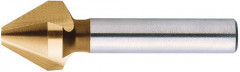 Fraise conique DIN334 HSS TiN FORME C queue cylindrique 60° 10mm  
