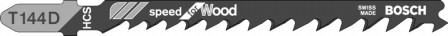 Lame de scie sauteuse T 144 D pack de 5 