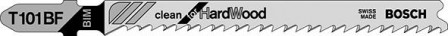 Lame de scie sauteuse T 101 BF pack de 5 