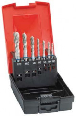 Jeu de tarauds machine DIN371/376 type INOX forme C M3-M12 