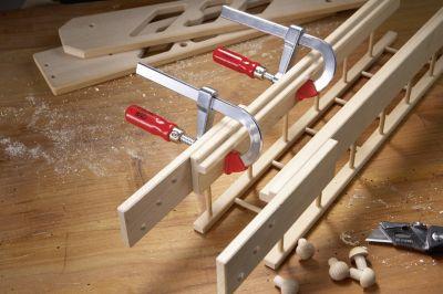 Presse à vis légère col de cygne 150x50mm 