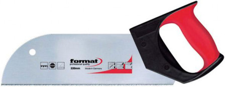 Scie pour contreplaqué avec manche bicomposant 320mm 12 dents par pouce 
