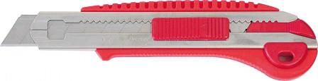 Cutter avec bouton-poussoir 18mm 