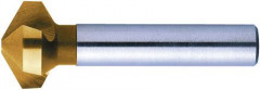 Fraise conique HSS TiN queue cylindrique 120° 8,3mm  
