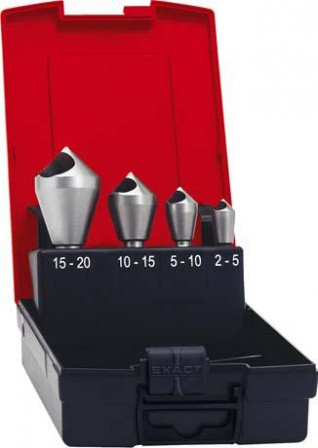 Jeu de fraises à ébavurerHSS trou transversal 90° 2-20mm 