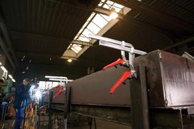 Serre-joint à levier toutacier 200x100mm 