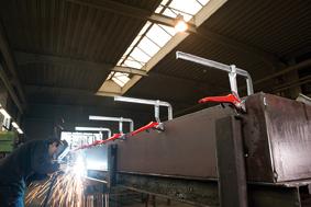 Serre-joint à levier toutacier 200x100mm 