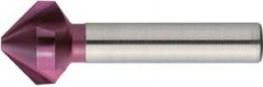 Fraise conique DIN335 HSS TiALN FORME C queue cylindrique 90° 10,4mm  