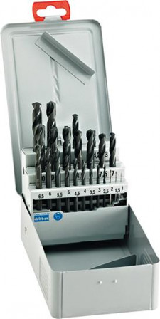 Jeu de forets extra-courts DIN1897 HSSE type N 1-10,5mm 