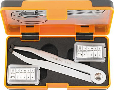 Jeu de clés à ergots réglable 8-100mm 