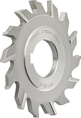 Fraise 3 tailles DIN885 HSSE type HR forme A denture croisée 50x8mm 