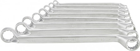Jeu de clés polygonales doubles DIN838 6-22mm 8 pièces 