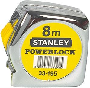 Mètre-ruban de poche Powerlock Plastique 10mx25mm