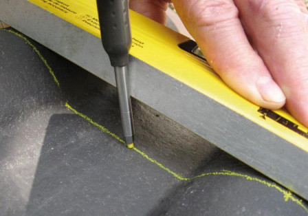 Marqueur de trou profond -Dry graphite 