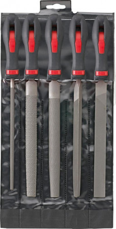 Jeu de limes d'atelier 250mm taille 2 5 pièces 