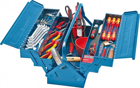 Jeu d'outils avec mallette Électricien 40 pièces - Maintenance Industrie