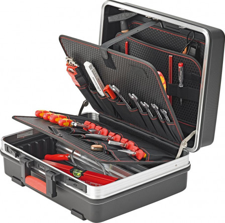 Jeu d'outils Électricien38 pcs. dans mallette ABS