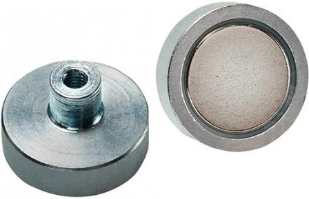 Aimant plat NdFeB avec filetage 6x4,5/ 11,5mm 