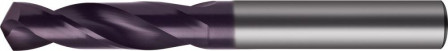 Foret extra-court DIN6539carbure monobloc TiALN t ype N queue cylindrique 2,30mm 