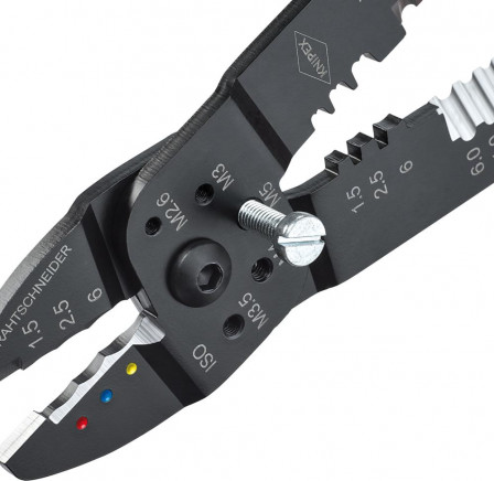Pince à sertir 9722240 pour cosses de câbles isolées 0,75-6mm2