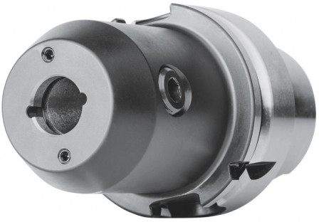 Mandrin à méplat DIN69893A trou d'huile HSK-A63 6x65mm 