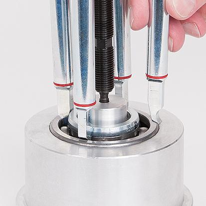Jeu d'extracteurs pour roulements à billes Jeu complet PULLPO 10-100mm 