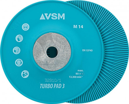 Plateau TURBO PAD 3 M14 115mm 