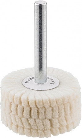 Tige de polissage à brosse en feutre 40x20x6mm D2 H25 