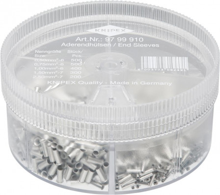 Jeu de cosses non isolées0,5-2,5mm2 