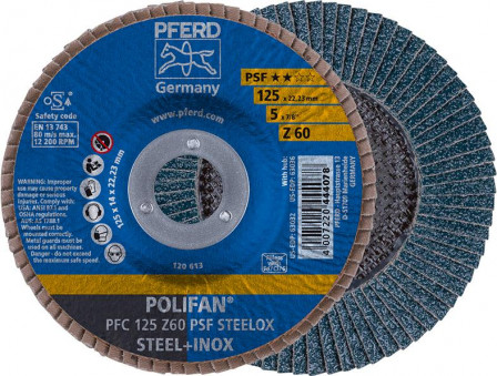 Disque à lamelles Z 60PSFdroit 125mm G60 